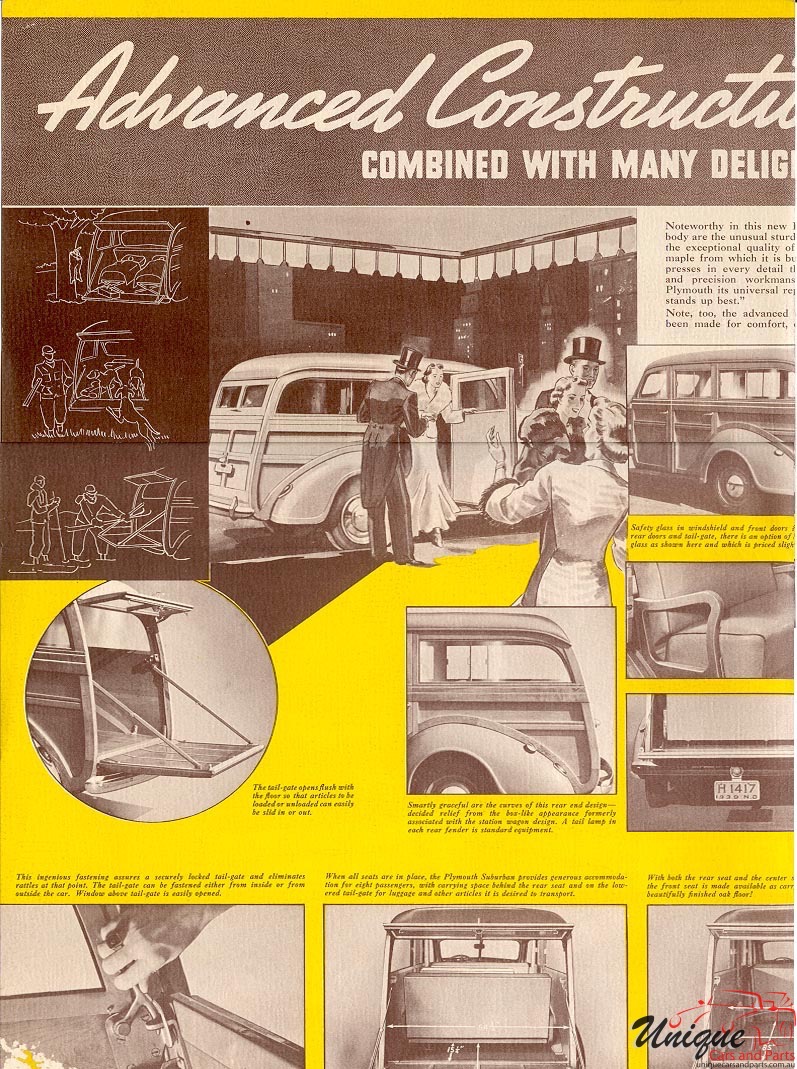 1939 Plymouth Wagon Foldout Page 4